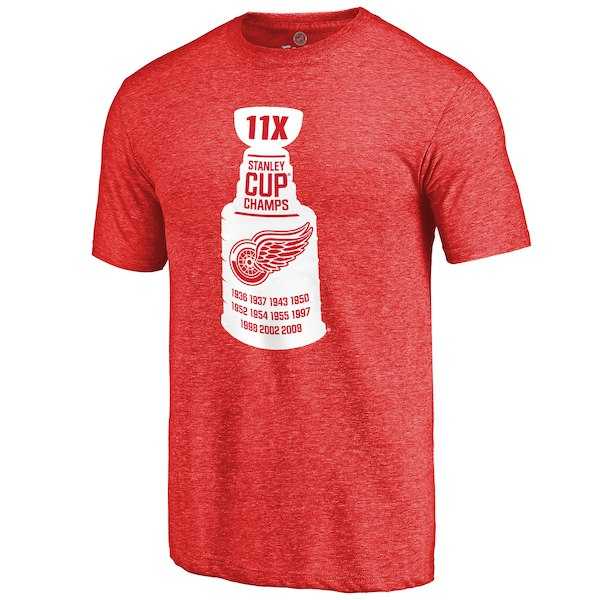 Detroit Red Wings Red The Cup Tri Blend T-Shirt,We sell and wholesale Detroit Red Wings Red The Cup Tri Blend T-Shirt on line form chian!